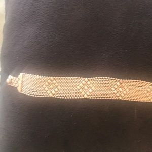 Sergio Gutierrez Liquid Metal choker/bracelet.